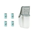 thumbnail image 1 of Cat Litter with Integrated Waste Holder and High Capacity Portable Pet Waste Shovel, 1 of 5