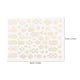 thumbnail image 2 of 3D Gold Nail Decals Stamping Patch for Nails Khaki -Adhesive Diy Nail Set, 2 of 5