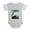 Heather Gray, variant on CafePress - Frog CROP Text - Cute Infant Baby Football Bodysuit