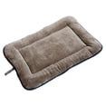 thumbnail image 2 of DGS Pet Products Chenille Pet Sleeper Cushion Medium Grey/Blue 21" x 30" x 1", 2 of 2