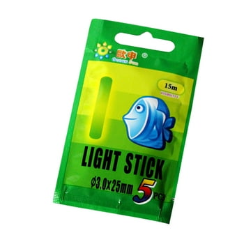 Buy 5/50Pcs 4.5*37 mm Fishing Light Sticks Float Fluorescent Lightstick Night  Float Rod Lights Dark Glow Stick Fishing Accessories 1 bag Online at  desertcartKUWAIT