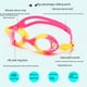 thumbnail image 2 of Gafas de natación de silicona para niños con forma de aleta de pez, impermeables, antivaho, diadema ajustable, gafas de natación para hombres y mujeres, 2 of 6