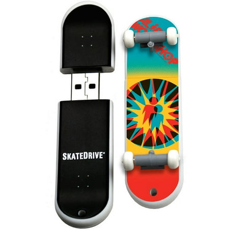 4GB SkateDrive Alien Starburst USB 2.0 Flash Drive