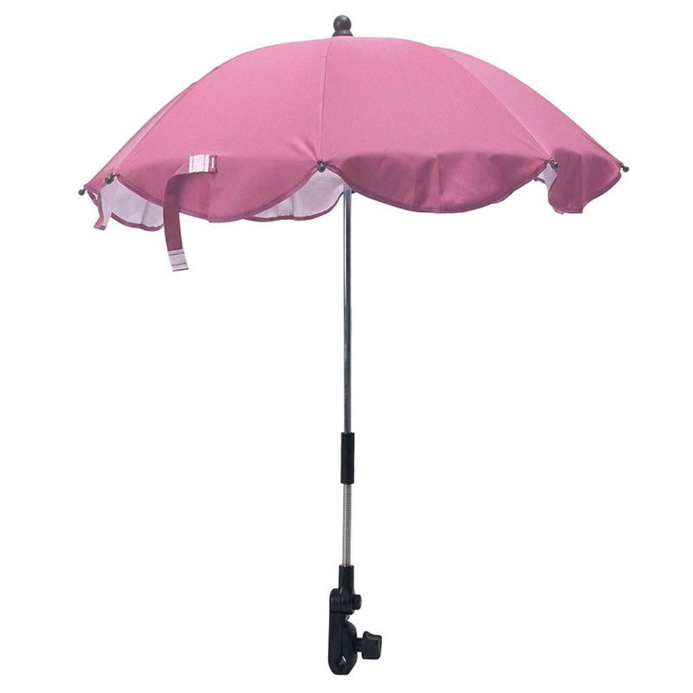 pink pram parasol