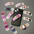 thumbnail image 2 of Cute cartoon creative push-pull band-aid holder mobile phone case Internet celebrity paste lazy mobile phone desktop holder, 2 of 18