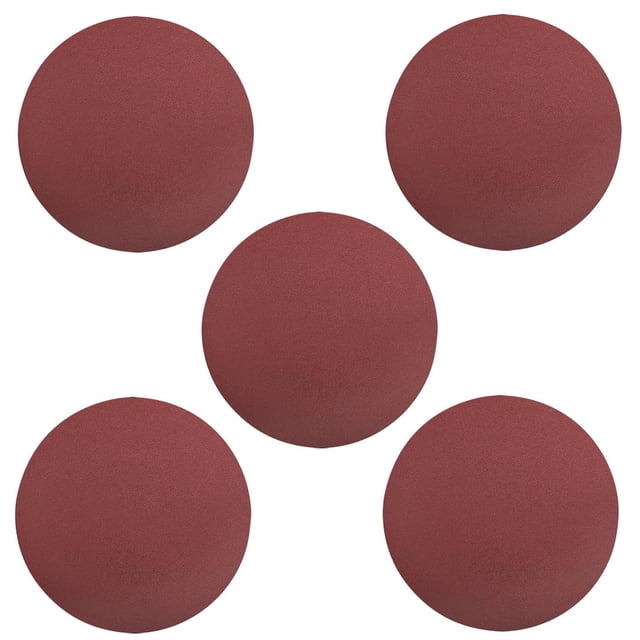 Veeki PSA Sanding Discs, 12-inch Self Stick Adhesive Back Sandpaper, 100 Grits No-Hole Aluminum Oxide Sanding Paper, for Random Orbital Sander, Wood, Metal Polishing, 5 Pcs-0621