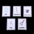 thumbnail image 3 of Tachiuwa Kids Early Educational Sight Cards 36 Pieces Kitchenware 36x Kitchenware, 3 of 9