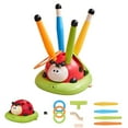 thumbnail image 1 of 2-In-1 Ring Toss & Rocket Launcher Toy with Remote Control, Active Outdoor Game for Family Fun, Party Entertainment, And Motor Skill Development, 1 of 9