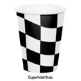 thumbnail image 3 of 96/Case Bulk Black and White Check 9 oz Cups, 3 of 6