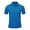 Sichuan Shirt Black Label-hole Blue, variant on Daeful Polo Shirt Solid Color V Neck Top Two Buttons Men Soft Beathable Lapel Collared Blouse Sichuan Shirt Black Label (treasure Blue) 2XL