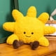 thumbnail image 3 of High Quality Smile Face Moon Yellow Sun Plushie Cushion Stuffed Cute Weather Plush Toy for Kid Bedroom Decor Sofa Throw Pillow, 3 of 5