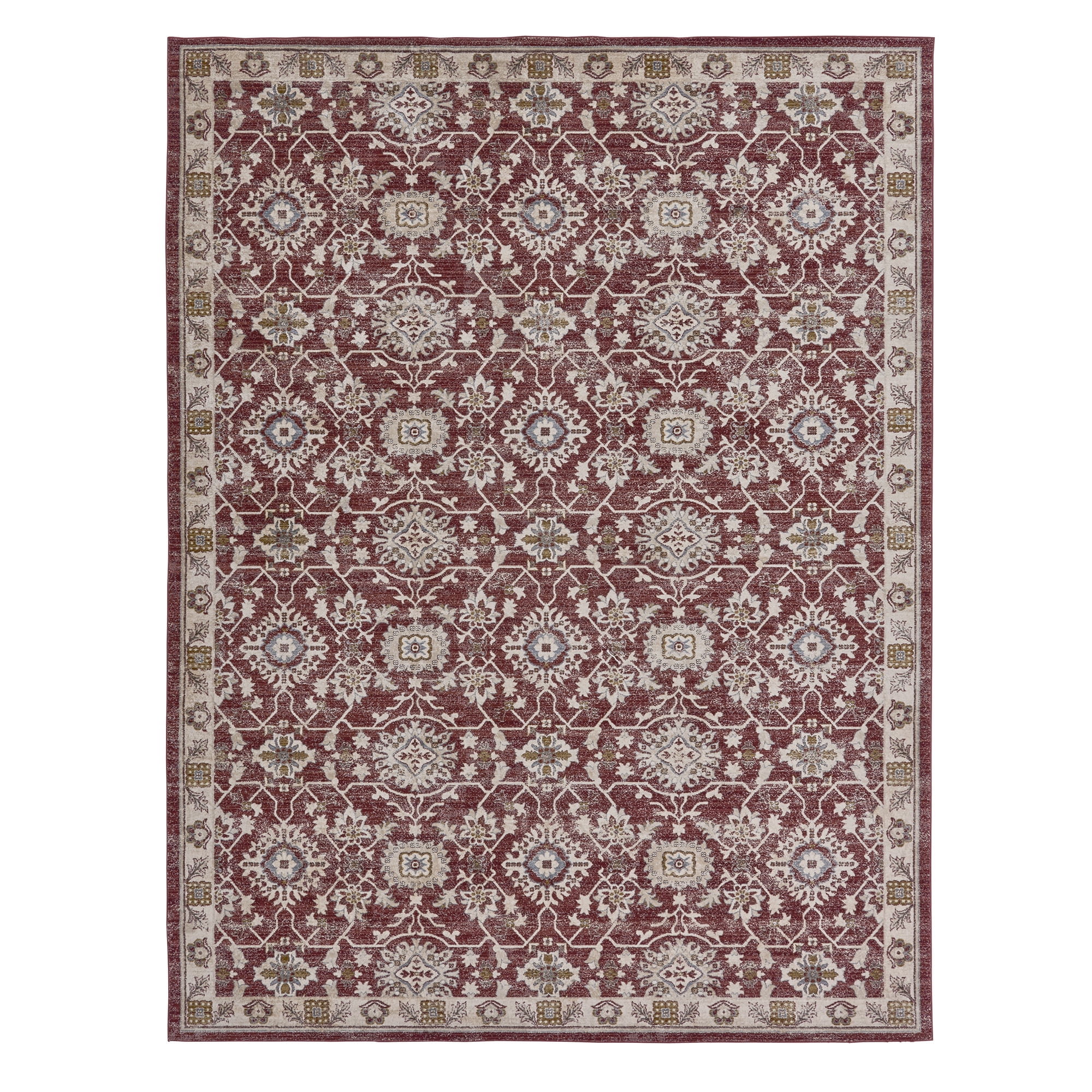 Gertmenian Hurston Southampton Terra Cotta Traditional Area Rug, 9x12
