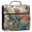 Colorful Beautiful Parrots, variant on Water-Resistant 3-Ring Binder Organizer with Multiple Pockets Zipper Binder Bag for Office Colorful Butterflies