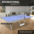 thumbnail image 4 of ACETEK 9FT Mid-Size,with Net,Table Tennis Table Foldable & Portable Ping Pong Table Set for Indoor & Outdoor Games, 4 of 8