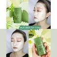 thumbnail image 3 of US 1-2Pack Green Tea/Eggplant Stick Mask Blackhead Remover Oil Control Cleansing, 3 of 5