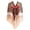 Beige, variant on Printed Fringe Scarf Women's Lightweight Stole For Casual Or Formal Wear