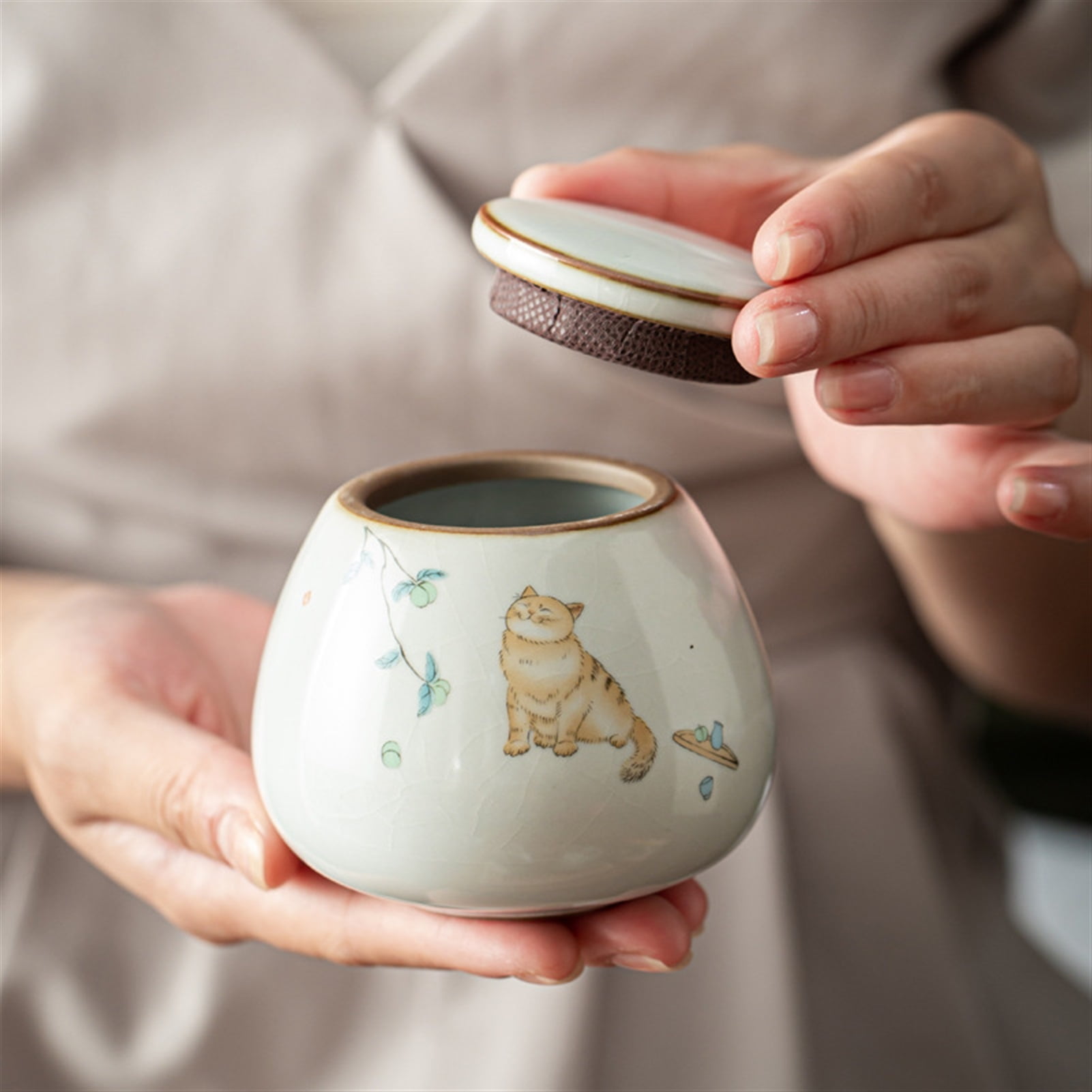 Coffin Box Keepsake Cremation Urns For Human Ashes Pet Cat Dog Rabbit Place Funeral Small Animal Ceramic Urn