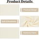 thumbnail image 4 of Tela de pana color crema de 99 x 155 cm (39 x 61 pulgadas) para manualidades y costura. Ideal para tapizar abrigos, camisas, vestidos, pantalones, disfraces y sofás., 4 of 9
