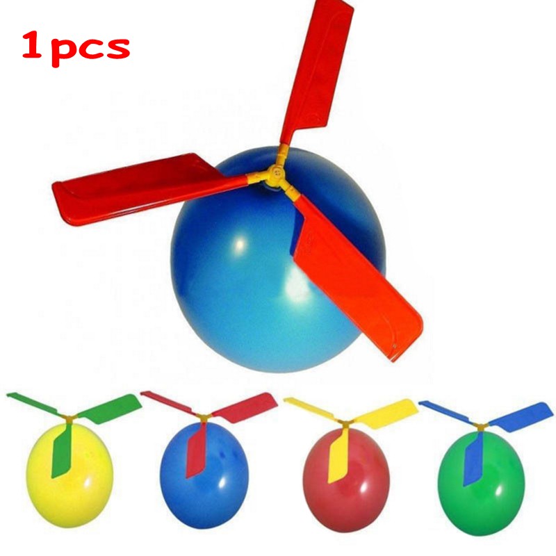 Helicopter Balloon Portable Outdoor Playing Flying Ballon Toy Birthday Party Decorations Kids Gift Party Supplies Globos