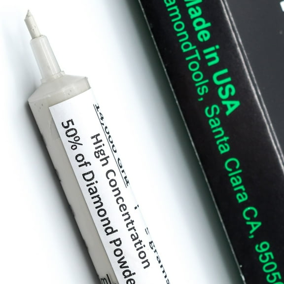 TechDiamondTools Diamond Polish Compound Polish Paste 14,000 Grit Mesh 0-1 Microns for Final Polishing 5 Grams with High (H) 50% Concentration of Diamond Powder