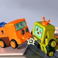 thumbnail image 4 of Transforming Truck Robots Friction Powered Cars Convertible Toy Vehicles Educational Learning Toys for Toddlers Boys Kids Ages 2 3 4 Years Old, 4 of 4