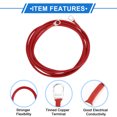 thumbnail image 4 of Ofertas Únicas 1 Pc Cable Inversor de Batería de Cobre Estañado 10 AWG Gauge 9FT 3/8" Lug Rojo, 4 of 7