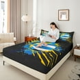 thumbnail image 4 of Castle Fairy Teenagers Sport Volleyball Bed Sheets,Graffiti Splash King Sheets, 4 of 7