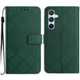 thumbnail image 1 of Flip Wallet Case for Samsung Galaxy A36 with Kickstand & Wrist Strap, Shockproof TPU Inner Green, 1 of 7