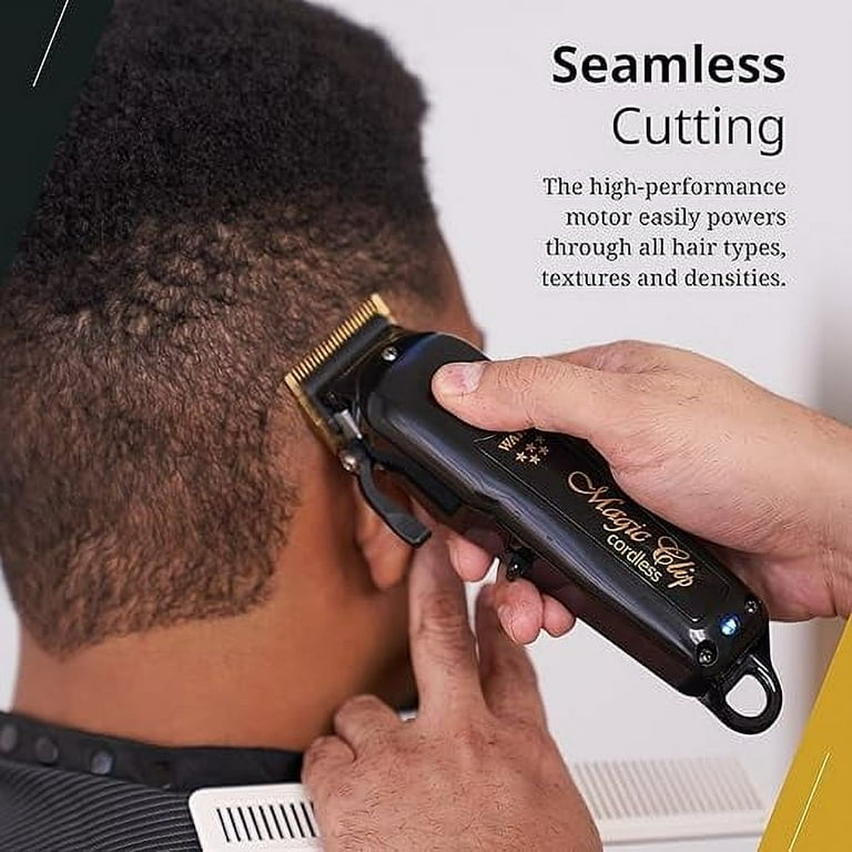 Wahl Professional 5 Star Black Cord/Cordless Magic Clip