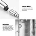 thumbnail image 3 of CQBB LED shower, shower head, light shower nozzle, color shower head, LED hand shower, 7 colors automatic switching, universal, chrome, 3 of 5