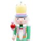 thumbnail image 5 of Figura de Cascanueces de Madera Navicolors Boca Móvil Verde Pastel 38 cm, 5 of 6