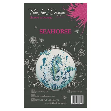 Pink Ink Designs A6 Clear Stamp Set Seahorse