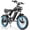 20''' 48V/20AH, variant on 1500W Peak 30Mph 48V 15.6Ah E-Dirt Bike 70Mi, 20" Fat Tire Electric Dirt Bike for Adults,Full Suspension,Disc Brakes,cTUVus Certified