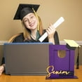 thumbnail image 2 of Class of 2025 Graduation Wooden Photo Frame, 6.7*7.9'' Desktop Ornament with Tassel Holder, Perfect for Graduation Season Decorations and Keepsakes (Vertical Version), 2 of 7