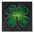thumbnail image 2 of Abbracc DIY String Art Starter Green Flower 4 Leaf Craft, 2 of 9