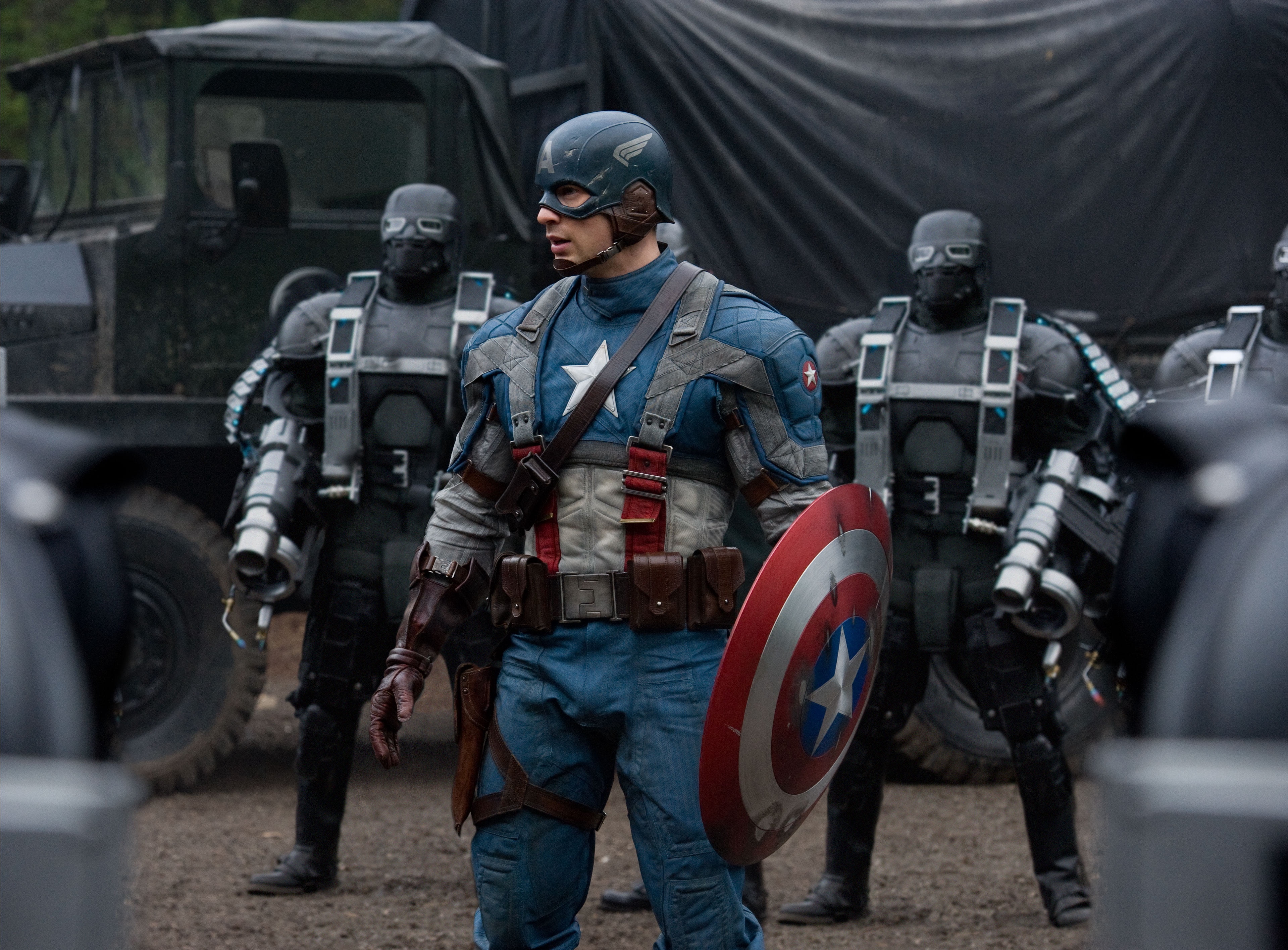 Captain America: 4-Movie Multi-Feature (DVD) Disney, Action/Adventure