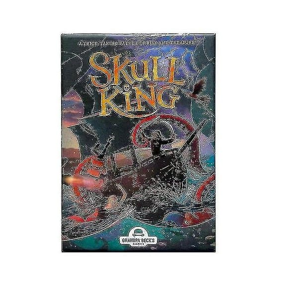 English Version Skull King The Ultimate Pirate Board Game Card Strategy Game