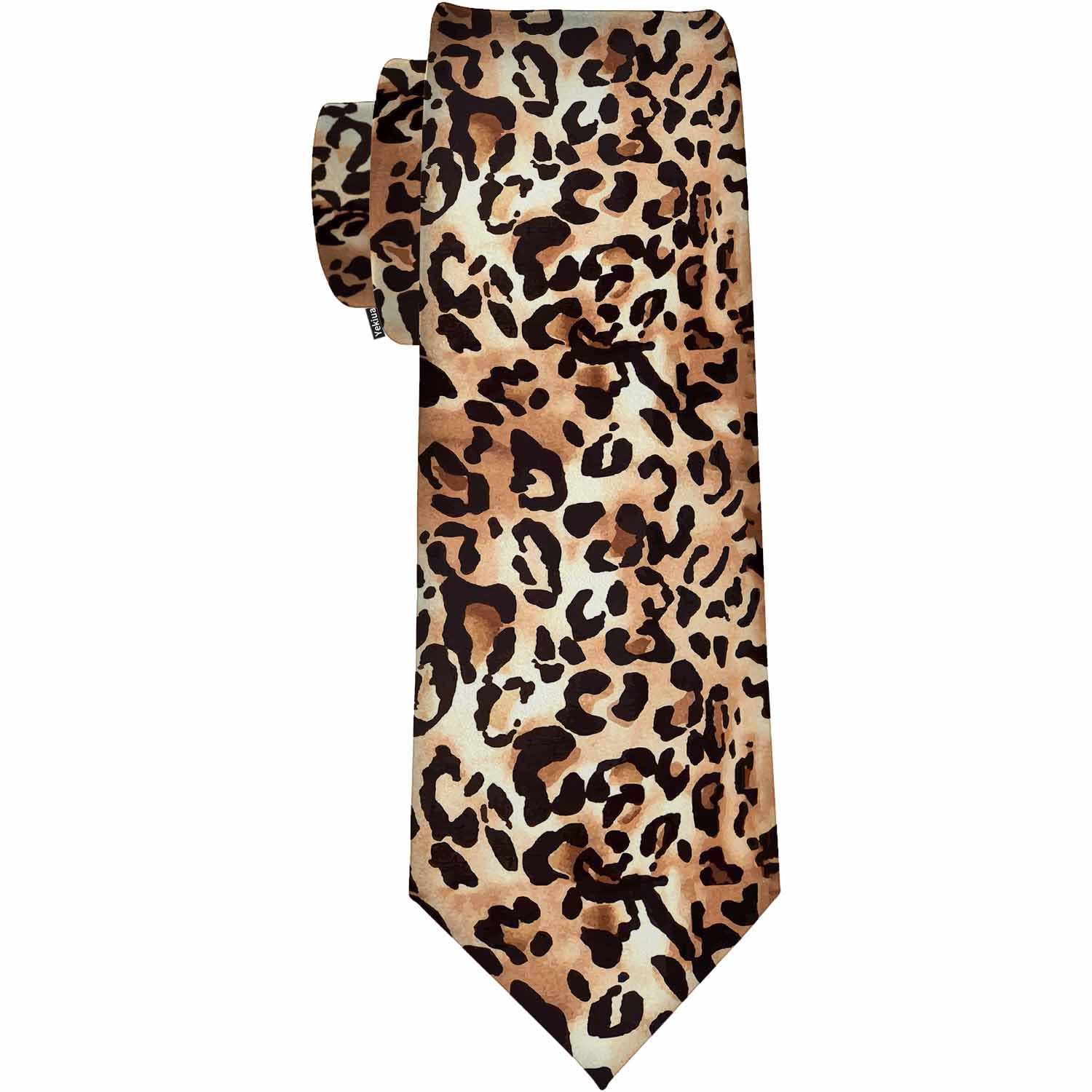 leopard necktie