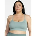 thumbnail image 2 of Avia Women's Low Support Seamless Textured Cami Sports Bra, Sizes XS-XXXL, 2 of 5