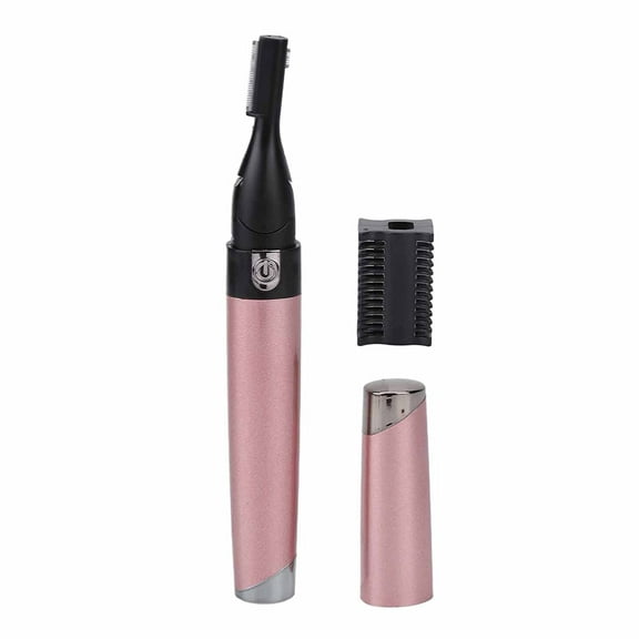 1Set Electric Eyebrow Trimmer,Portable Facial Hair Remover Trimmer ,Painless Shaver Kit for Women Men Lips Armpit Leg Body,Battery Operated