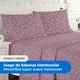 thumbnail image 2 of "Kit 4 Piezas Juego De Sábanas Matrimonial Microfibra Suave Lab.G, Rosa Liso ", 2 of 5