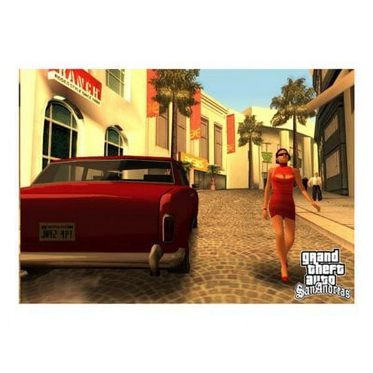 Grand Theft Auto San Andreas - Sony Playstation 2 PS2 - Editorial use only  Stock Photo - Alamy