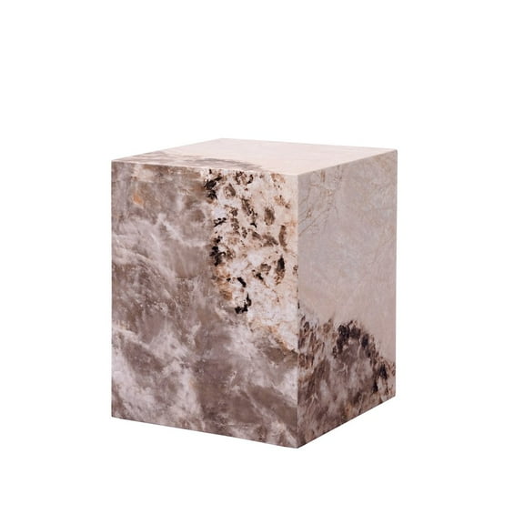 Acme Furniture Fultan End Table in Engineered Stone Finish