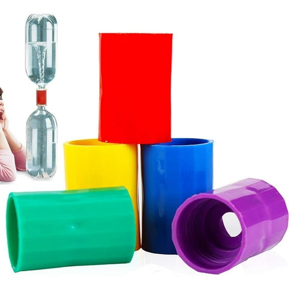 Bottle Connectors Cyclone, Plastic Connector Vortex Bottle Connectors for Students Scientific Experiment and Test (5 Pcs)