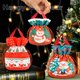 thumbnail image 3 of Bolsa de dulces portátil para decoración de Año Nuevo, decoración de Feliz Navidad, Papá Noel, muñeco de nieve, árbol de Navidad, fiesta de Navidad, 17cm, 3 of 4