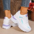 thumbnail image 5 of Willtoo Womens Orthopedic Shoes Chunky Lace Up Casual Sneakers Round Toe Orthopedic Platform Shoes Nop Slip Trendy Athletic Footwear, 5 of 6