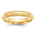 thumbnail image 6 of 10K Yellow Gold 4mm Milgrain Comfort Fit Band Ring Size 7, 6 of 7