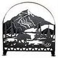 thumbnail image 2 of Meyda Tiffany 23434 Fireplace Screen From The Old Forge Firescreen Collection - Black, 2 of 2