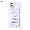 thumbnail image 2 of PENGXIANG Nail Decor 1 Bag Decorative Easy Paste Exquisite 3D Ocean Style Cross Alloy Nail Ornament, 2 of 5