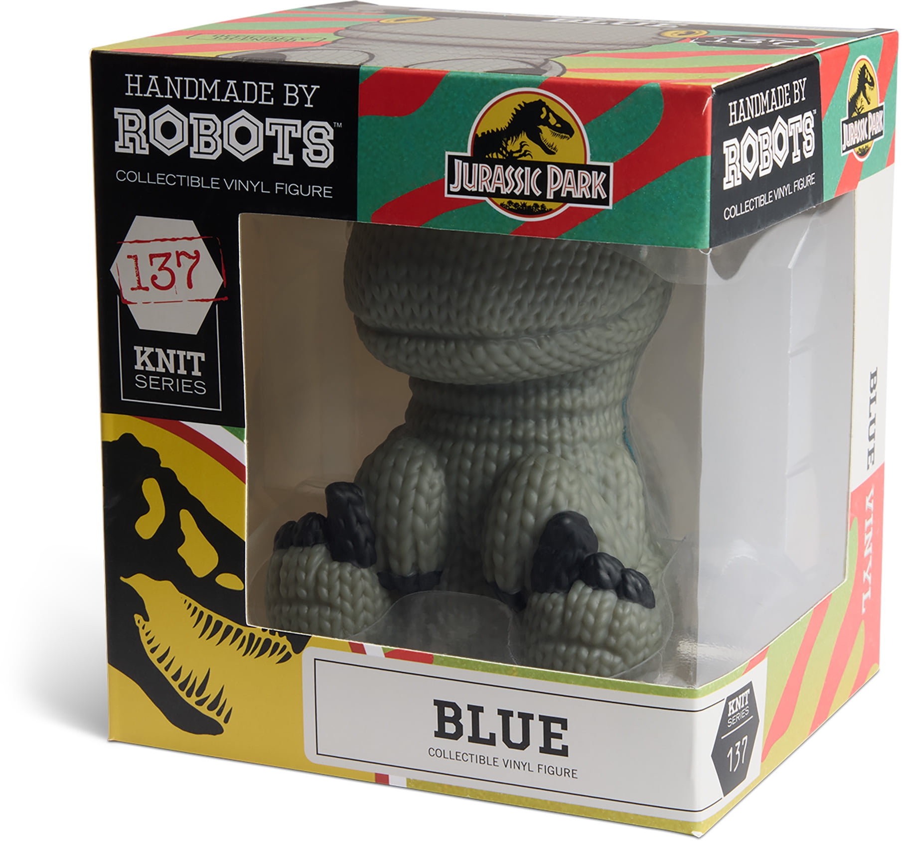 Handmade by Robots - Jurassic Park - Blue & Dilophosaurus 2-Pack